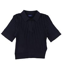 GANT Polo - Tricot - Rib - Recadr - Evening Blue