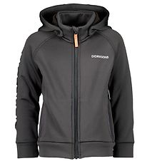 Didriksons Softshell Jacket w. Fleece - Corin - Coal Black