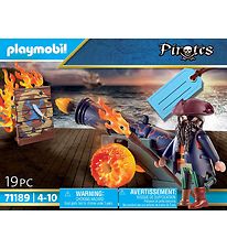 Playmobil Pirates - Pirate avec canon - 71189 - 19 Parties