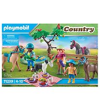 Playmobil Country - Picnic With Horses - 71239 - 67 Parts