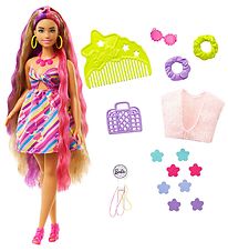 Barbie Puppe - Vollstndig behaart - Blumen