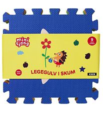 DR Fauðplast motta - Bursta gólf Púsluspil - 9 Kubbar