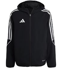 adidas Performance Cardigan w. Hood - TIRO23 L WB Y - Black/Whit