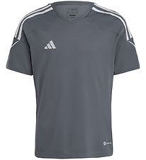 adidas Performance T-shirt - TIRO 23 JSY Y - Grey/White