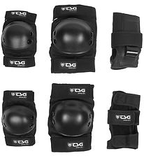 TSG Protection Set - Junior - Black