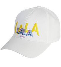 Lala Berlin Cap - Male - Egret w. Embroidery