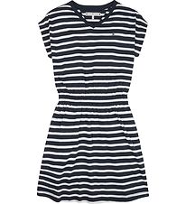 Tommy Hilfiger Dress - Breton Stripe V-NK - Desert Sky Stripe