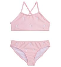 Polo Ralph Lauren Bikini - Watch Hill - Pink/White w. Logos