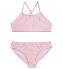 Polo Ralph Lauren Bikini - Uhr Hill - Rosa/Weiß m. Logos