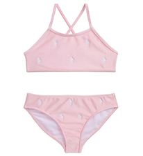 Polo Ralph Lauren Bikini - Klocka Hill - Rosa/Vit m. Logotyper