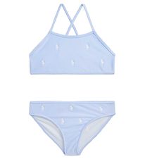 Polo Ralph Lauren Bikini - Uhr Hill - Blau m. Logos