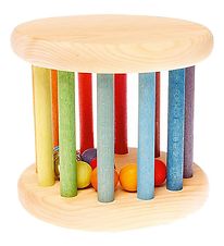 Grimms Holzspielzeug - Rassel - Mehrfarbig