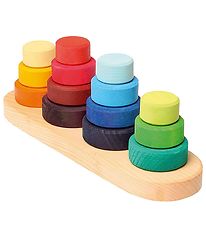 Grimms Holzspielzeug - Fabuto - 15 Teile - Mehrfarbig