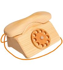 Grimms Wooden Toy - Phone - Natural