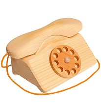 Grimms Holzspielzeug - Telefon - Natur