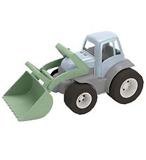 Dantoy BIO Plastic Tracteur av. Pince - Bleu/Vert