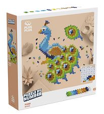 Plus-Plus Puzzle Town Number - 800 pcs - Peacock