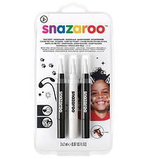 Snazaroo Face Paint - Brush paint - 3 pcs - Black/White