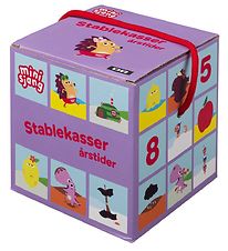 DR Staflanlegir kassar - Bursti - 10 Staflanlegir kassar - Árstí