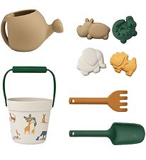 Liewood Beach Set - Silicone - 8 Parts - Florence - All Together