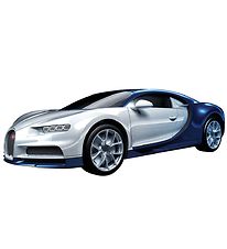 Airfix Set - CONSTRUCTION RAPIDE - Bugatti Chiron J6044 - 44 Par