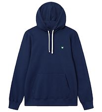 Wood Wood Hoodie - Ian - Navy