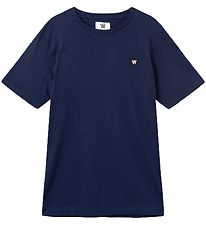 Wood Wood T-shirt - Ace - Navy