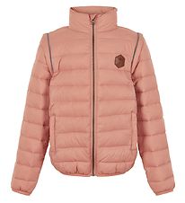 Mikk-Line Steppjacke/Weste - 2-I-1 - Gelbbraun Brown