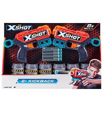 X-SHOT Pistolet  mousse - 2 Pack - Excel - Double rebond
