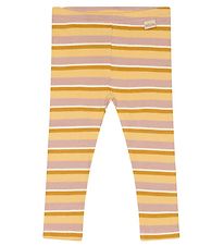 Petit Piao Leggings - Modal - Adobe Rose/Yellow Mas/Mustard Gol