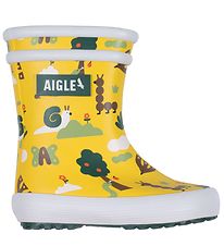 Aigle Rubber Boots - AI Baby Flash Play2 - Animals