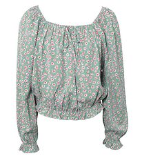 Hound Blouse - Flower - Vert