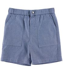 Moncler Shorts - Denim - Blue