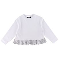 Emporio Armani Sweat-shirt - Blanc av. Le Silmiliste