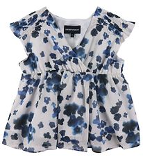 Emporio Armani Top - White/Blue flowered