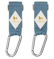 Fabelab Stroller hooks - 2 pcs - Blue Spruce