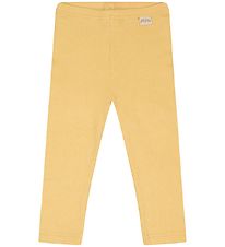 Petit Piao Leggingsit - Modal - Yellow Maissi