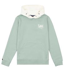 Lee Hoodie - Supercharged - Oversized - Blue Surf