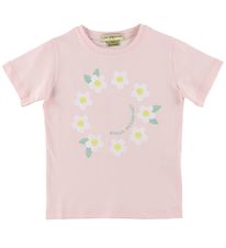 Stella McCartney Kids T-Shirt - Rosa m. Blumen