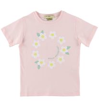 Stella McCartney Kids Stuttermabolur - Bleikt M. Blóm