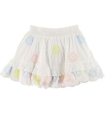 Stella McCartney Kids Skirt - White/Pastel w. Flowers