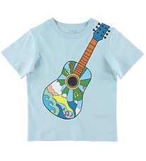 Stella McCartney Kids T-Shirt - Blau m. Guitar