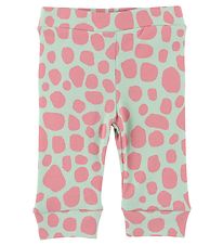 Stella McCartney Kids Leggings - Mint Green w. Giraffe Print