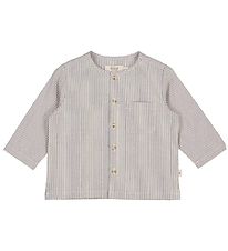 Wheat Shirt - Jamie - Classic+ Blue Stripe