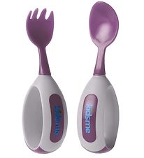 KidsMe Cutlery - Spoon & Fork - Purple