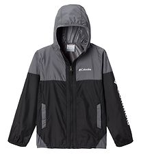 Columbia Jas - Flash Uitdager Windbreaker - Grijs/zwart