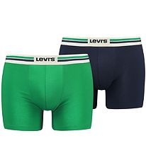 Levis Boxer nærbuxur - 2 Pakki - Green/Dökkblátt