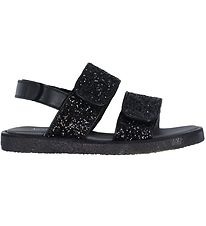 Angulus Sandal - Svart m. Glitter