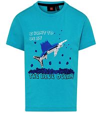 LEGO Wear T-Shirt - LWTaylor 302 - Helder Blue