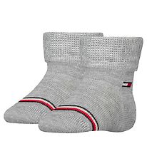 Tommy Hilfiger Socks - 2-Pack - Light Grey